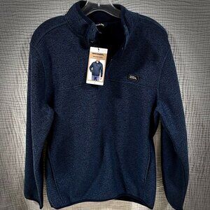 NWT Eddie Bauer 3/4 Button Fleece - Mens Small